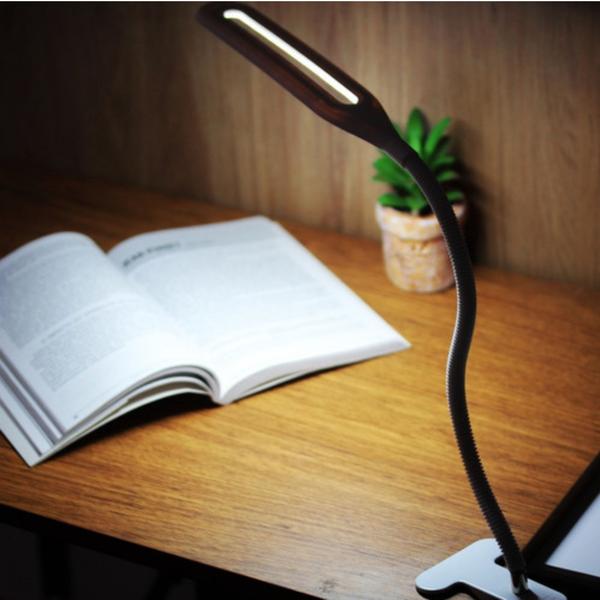 Imagem de Abajur De Mesa Flexível Com Led Usb Para Leitura E Estudo