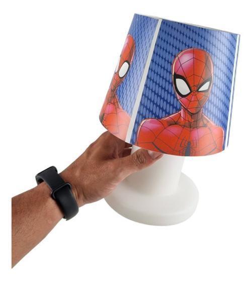 Imagem de Abajur De Mesa Homem Aranha 110V 15W