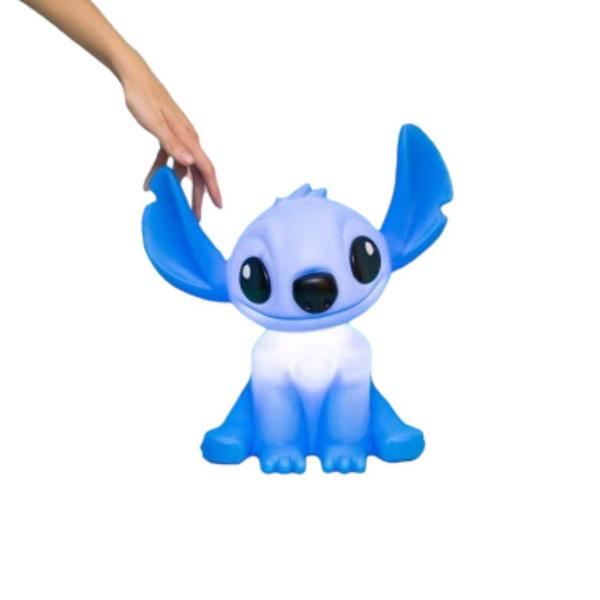 Imagem de Abajur De Mesa Luminária Infantil Stitch Et Personagem Disney