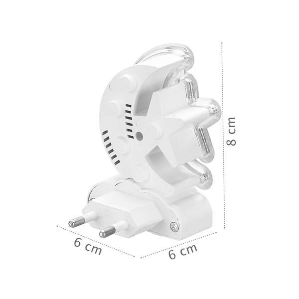 Abajur De Tomada Estrela Luz Noturna Led Infantil Luminária - Art House - Zein Imagem de Abajur De Tomada Estrela Luz Noturna Led Infantil Luminária - Art House