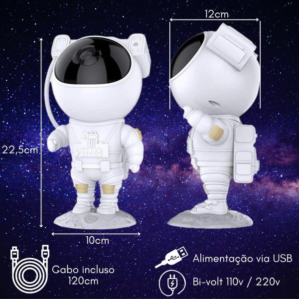 Abajur Galáxia: Luz Noturna para Bebês - F7 Variedades Imagem de Abajur Galáxia: Luz Noturna para Bebês