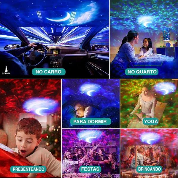 Abajur Galáxia: Luz Noturna para Bebês - F7 Variedades Imagem de Abajur Galáxia: Luz Noturna para Bebês
