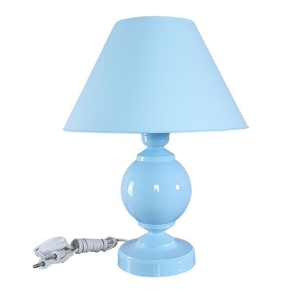 Imagem de Abajur Infantil Ball Menino Luminária para Quarto de Bebê  Cor Azul Bebê