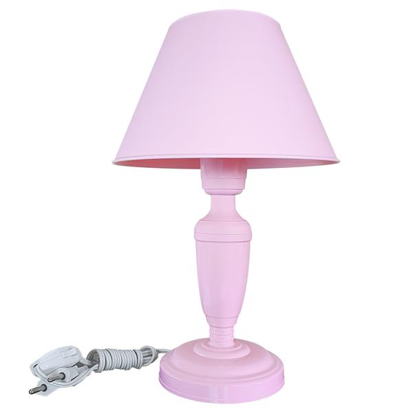 Imagem de Abajur Infantil Dream Menina Luminária para Quarto de Bebê  Cor Rosa