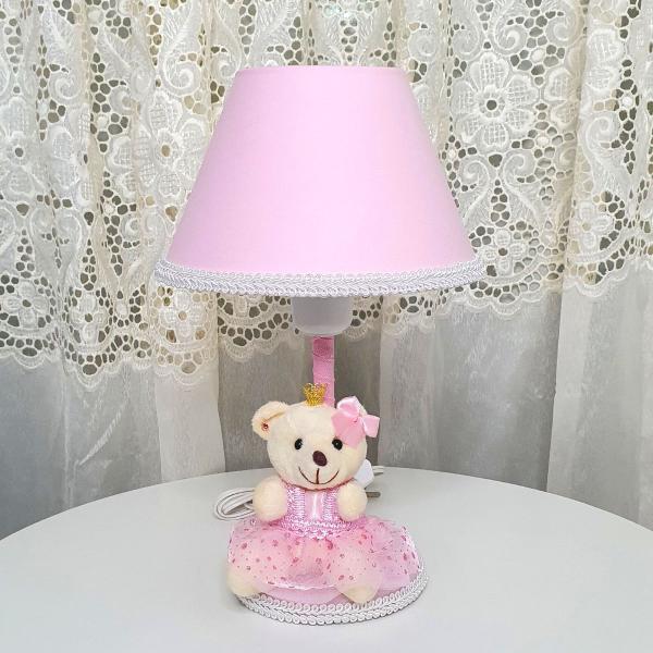 Imagem de Abajur Infantil Menina Princesa Decoração Quarto Bebê