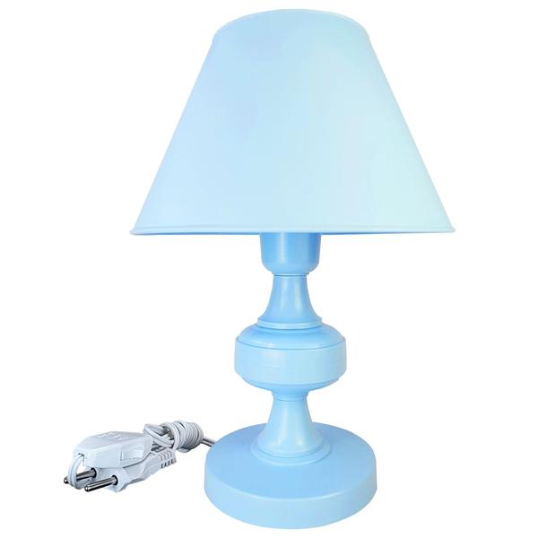 Imagem de Abajur Infantil Menino Luminária de Mesa para Quarto Bebê - Mod. Azul