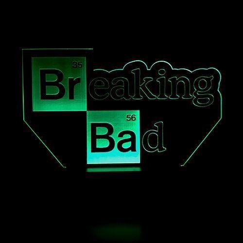 Imagem de Abajur Luminária Breaking Bad Led Decorativo