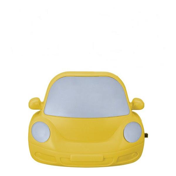 Imagem de Abajur Luminária De Tomada Infantil Formato Carro