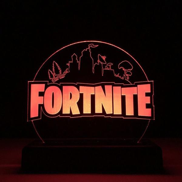 Imagem de Abajur Luminária Led Fortnite