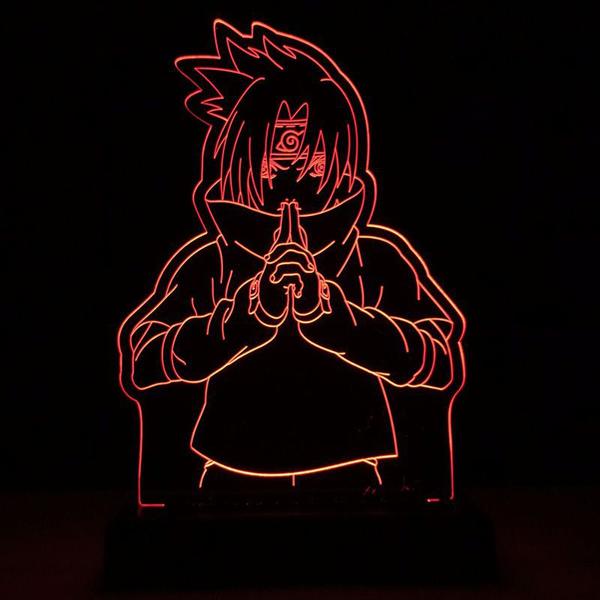 Imagem de Abajur Luminária LED Sasuke Decorativa Quarto