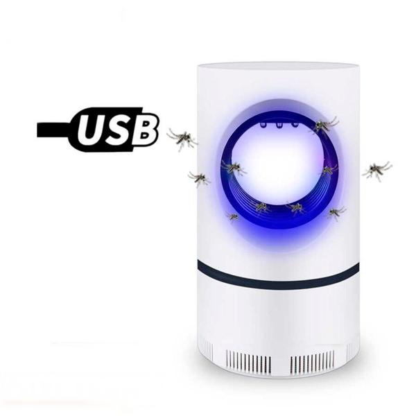 Imagem de Abajur Mata Mosquito Choque Elétrico Recarregável Usb