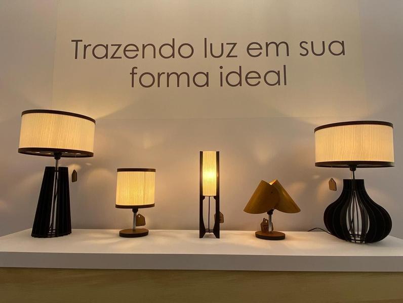 Imagem de Abajur Minimalista Torre  P/ Sala Quarto Cabeceira De Cama