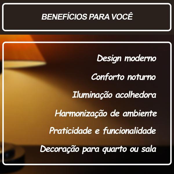 Abajur Quarto Sala News Luminária Decoração Cor Bege - Casa Mais Imagem de Abajur Quarto Sala News Luminária Decoração Cor Bege