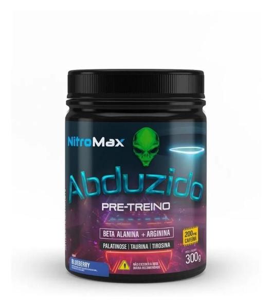 Abduzido Pre Treino Nitro Max Limonada Suica 300G - Nitromax Imagem de Abduzido Pre Treino Nitro Max Limonada Suica 300G