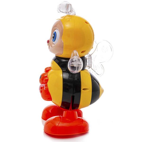 Abelha que Dança Anda Luz Mexe os Olhos Braços Som Bichinho - DM Toys Imagem de Abelha que Dança Anda Luz Mexe os Olhos Braços Som Bichinho