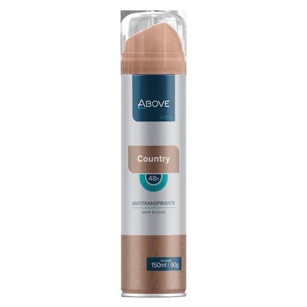 Imagem de Above men desodorante aerossol country com 150ml