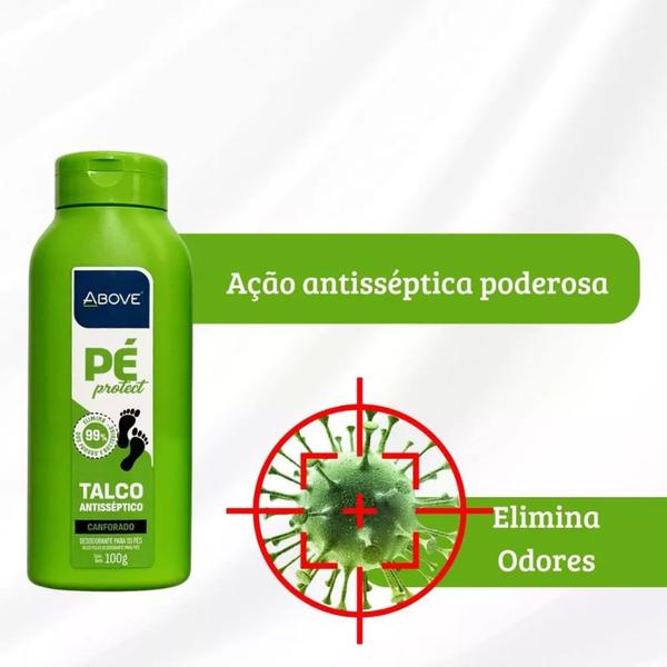 Imagem de Above Pé Protect - Talco Antisséptico Canforado