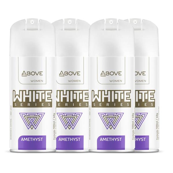 Imagem de ABOVE White Series Body Spray, Amethyst-Deodorant Spray-Masks Perspiration Odors-Long-Lasting