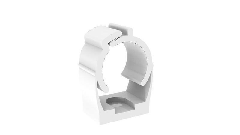 Abracadeira 1/2" Condulete Branco Vitralux Imagem de Abracadeira 1/2" Condulete Branco Vitralux