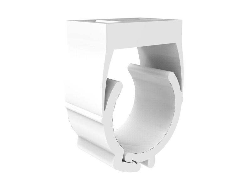 Abracadeira 1/2" Condulete Branco Vitralux Imagem de Abracadeira 1/2" Condulete Branco Vitralux