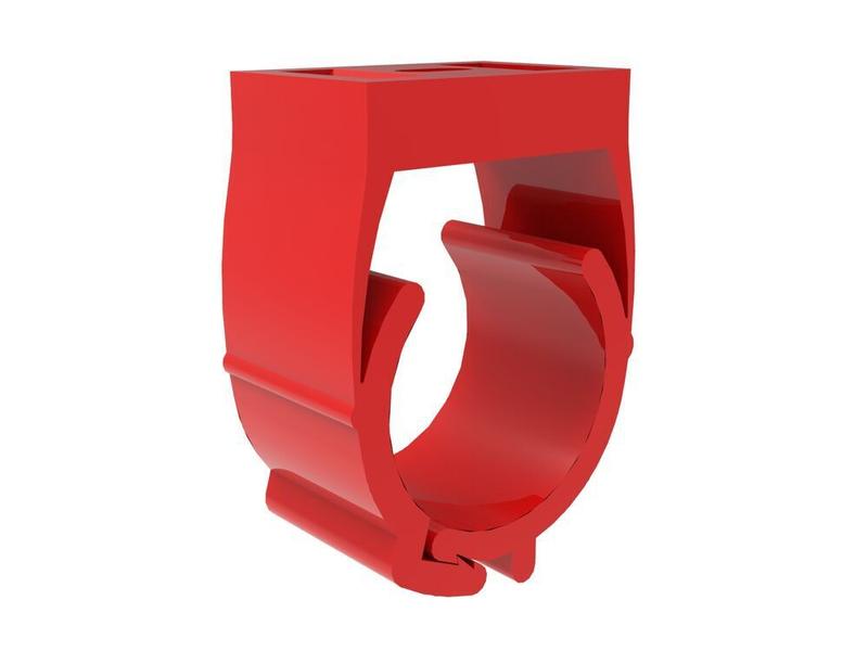 Abracadeira 1" Condulete Vermelho Vitralux Imagem de Abracadeira 1" Condulete Vermelho Vitralux