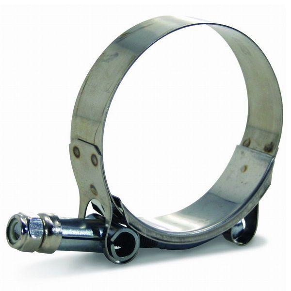 Imagem de Abraçadeira 100% Inox tipo T / Tucho / T-Clamp para mangotes de 3-1/2" polegadas (D.I 97-105mm)