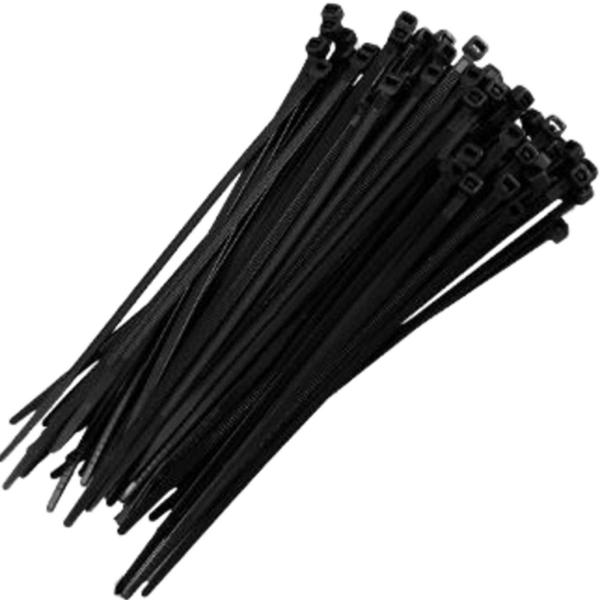 Abraçadeira 4x250mm PT - 100pc - A Santos Imagem de Abraçadeira 4x250mm PT - 100pc