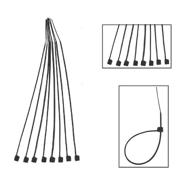 Imagem de Abraçadeira de Nylon EDA 9YA 3,6x300mm - 100 Unidades