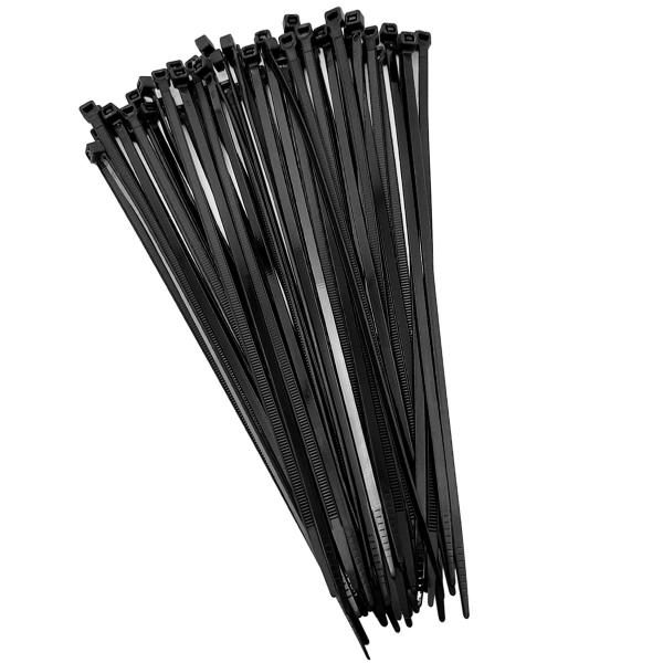 Abraçadeira de Nylon (Enforca Gato) GV Brasil, 4.8x250mm, Pacote com 100 Unidades, Preto - FRT.23001 Imagem de Abraçadeira de Nylon (Enforca Gato) GV Brasil, 4.8x250mm, Pacote com 100 Unidades, Preto - FRT.23001