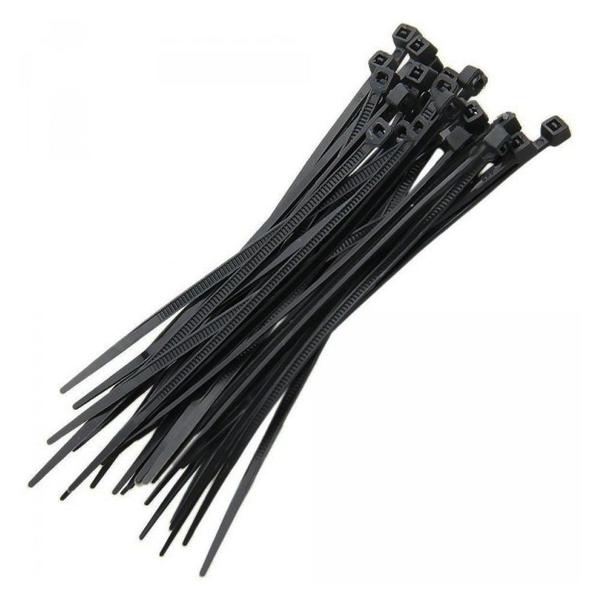 Abraçadeira de Nylon Preto 50 Uni Enforca Cinta Plastica Gato 380mm x 4.8mm - Mundo LGBT Imagem de Abraçadeira de Nylon Preto 50 Uni Enforca Cinta Plastica Gato 380mm x 4.8mm