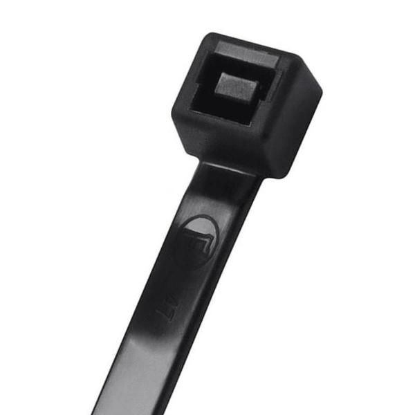 Abraçadeira de Nylon Resistente ao Sol (UV) 283 X 4,8 mm Preta Frontec - F7028UVPR100 Imagem de Abraçadeira de Nylon Resistente ao Sol (UV) 283 X 4,8 mm Preta Frontec - F7028UVPR100