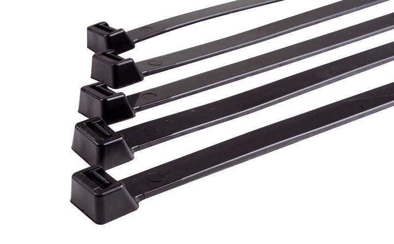 Abraçadeira Em Nylon 300mm X 4,8mm Preta 100 Unidades - OMEGA Imagem de Abraçadeira Em Nylon 300mm X 4,8mm Preta 100 Unidades