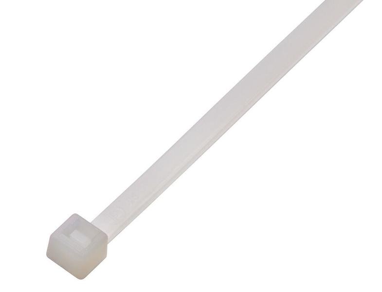 Abraçadeira Nylon 4,8x300mm Natural 100 Peças Frontec Imagem de Abraçadeira Nylon 4,8x300mm Natural 100 Peças Frontec