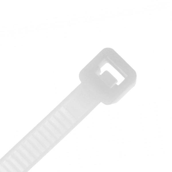 Abraçadeira Nylon Branco 4,8 X 200 Mm Pacote Com 100 - Sr Imagem de Abraçadeira Nylon Branco 4,8 X 200 Mm Pacote Com 100
