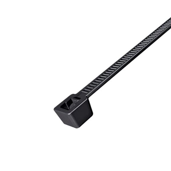 Abraçadeira Nylon Preto 3,6 X 200 Mm Pacote Com 100 - Mark Imagem de Abraçadeira Nylon Preto 3,6 X 200 Mm Pacote Com 100