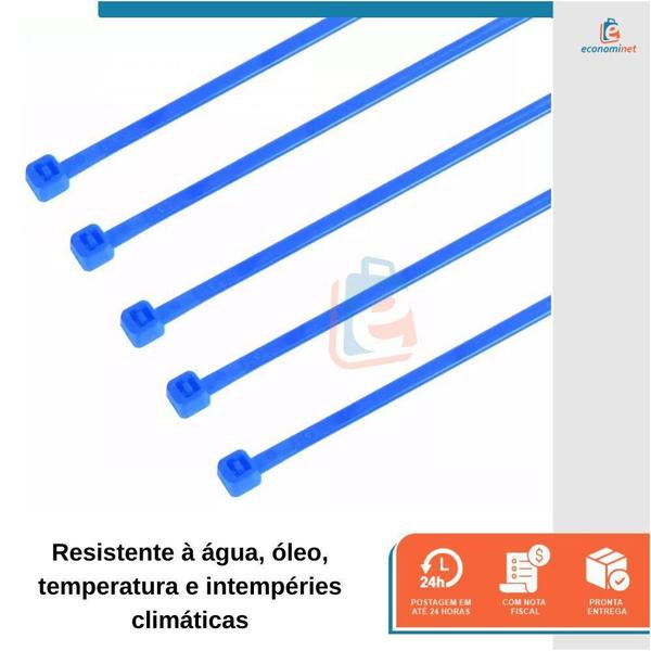 Abraçadeira Nylon Starfer ul 150Mm X 3,6Mm 100 Peças Imagem de Abraçadeira Nylon Starfer ul 150Mm X 3,6Mm 100 Peças