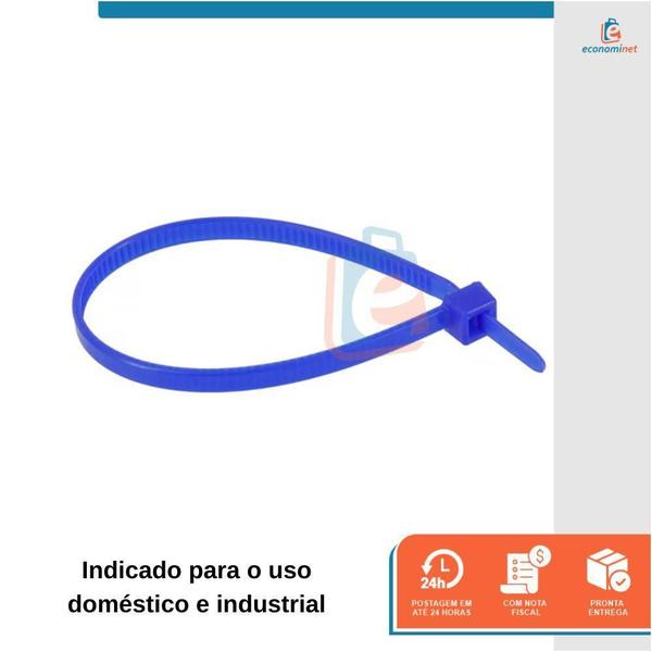 Abraçadeira Nylon Starfer ul 150Mm X 3,6Mm 100 Peças Imagem de Abraçadeira Nylon Starfer ul 150Mm X 3,6Mm 100 Peças