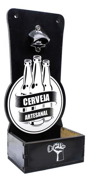 Imagem de Abridor De Garrafa Decorativo Cerveja Estampado Em Mdf Top