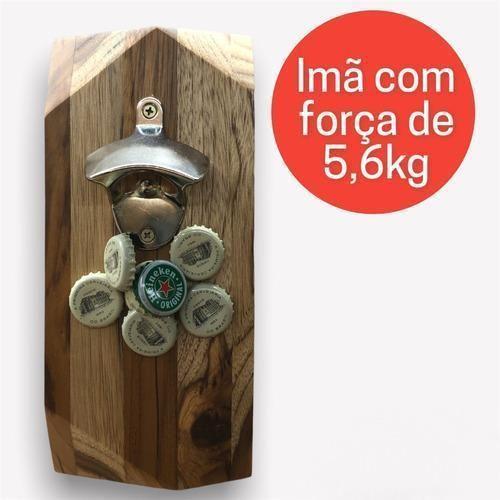 Imagem de Abridor De Garrafas De Parede Magnético Abridor Com Imã