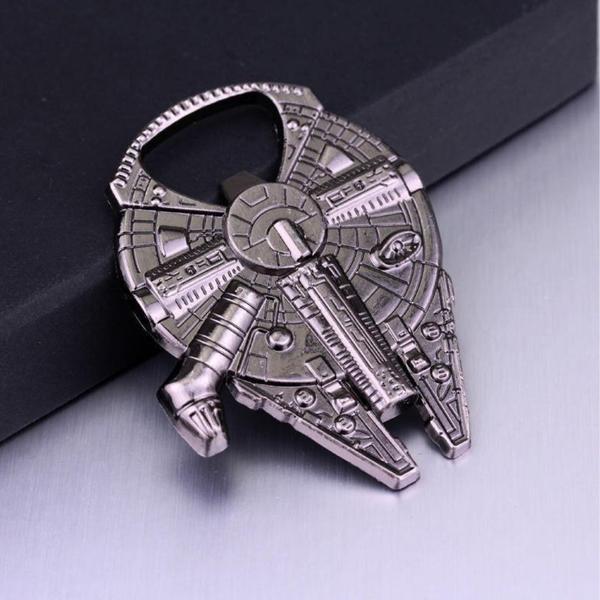 Imagem de Abridor de Garrafas Star Wars Nave Millennium Falcon Presentes Geek Utilidades Nerd