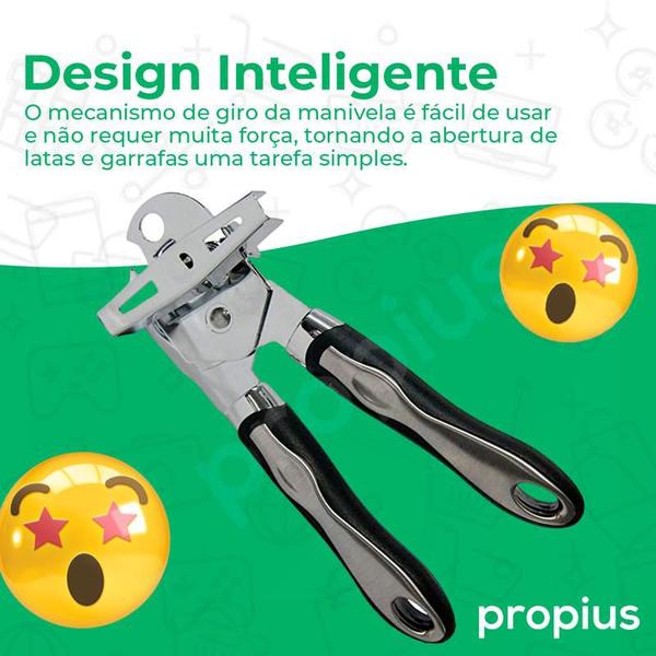 Abridor De Lata e Garrafa Em Aço Inox Cerveja Resistente Master Chef Refrigerante Americano Cozinha Multiuso - Wincy Imagem de Abridor De Lata e Garrafa Em Aço Inox Cerveja Resistente Master Chef Refrigerante Americano Cozinha Multiuso