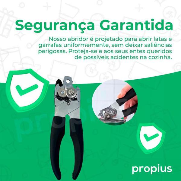 Abridor De Lata e Garrafa Em Aço Inox Cerveja Resistente Master Chef Refrigerante Americano Cozinha Multiuso - Wincy Imagem de Abridor De Lata e Garrafa Em Aço Inox Cerveja Resistente Master Chef Refrigerante Americano Cozinha Multiuso