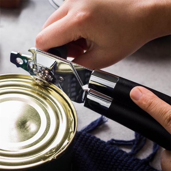 Abridor De Lata Garrafa e Cerveja Multifuncional Em Aço Inox - Wincy Imagem de Abridor De Lata Garrafa e Cerveja Multifuncional Em Aço Inox