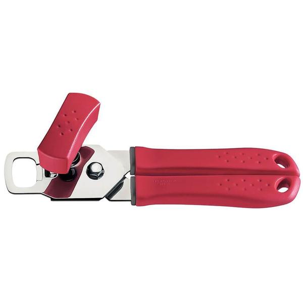 Abridor de Latas Tramontina Utilitá em Aço Inox com Cabo de Polipropileno Vermelho 25605170 Imagem de Abridor de Latas Tramontina Utilitá em Aço Inox com Cabo de Polipropileno Vermelho 25605170