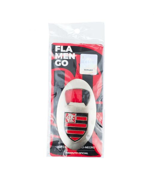 Abridor Garrafas Prateado Com Ímã 7.5cm Flamengo - mileno Imagem de Abridor Garrafas Prateado Com Ímã 7.5cm Flamengo