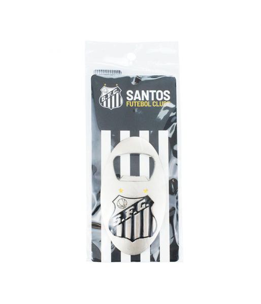 Imagem de Abridor Garrafas Prateado Com Ímã 7.5cm Santos