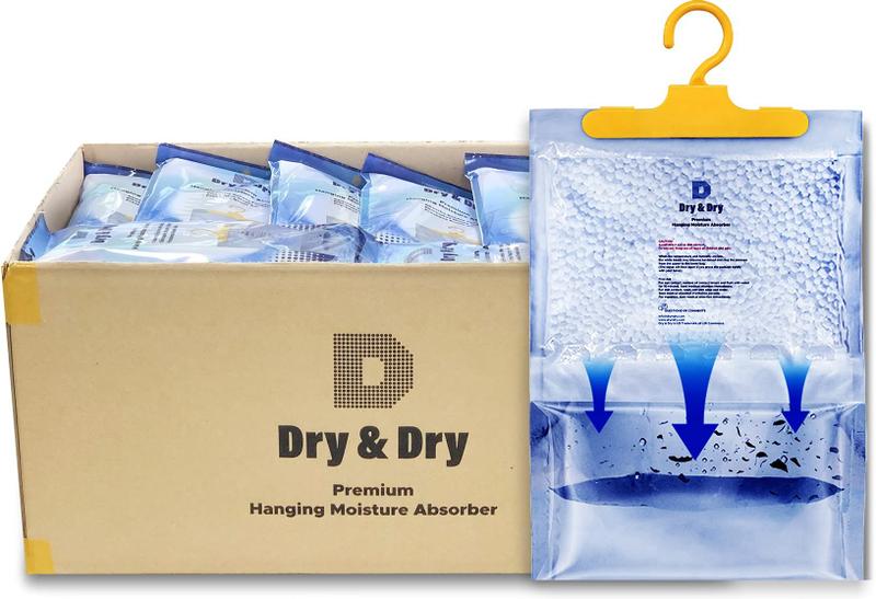 Imagem de Absorvedores de umidade Dry & Dry 45 pacotes de 415 ml/pacote