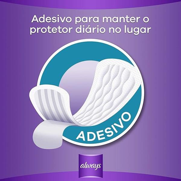 Imagem de Absorvente always protetor diario respiravel c/40