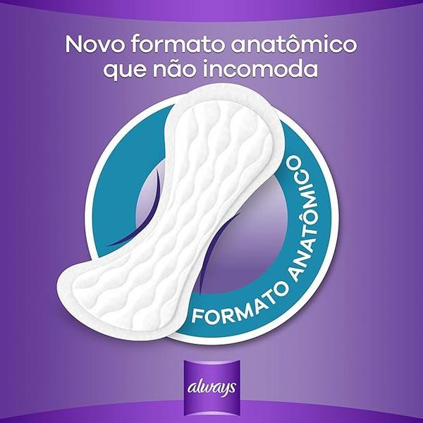 Imagem de Absorvente always protetor diario respiravel c/40