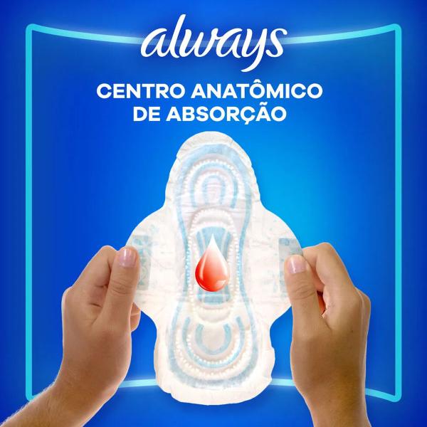 Imagem de Absorvente Always Suave P Com Abas 32 Unidades Always